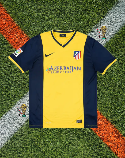 Atlético Madrid 2013-2014 Away Jersey – DAVID VILLA #9- "League Champions" Edition