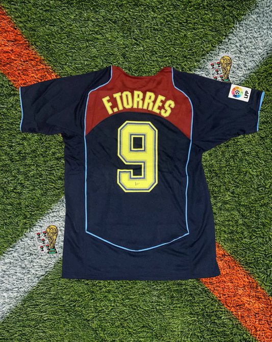 Atlético Madrid 2004-2005 Away Jersey – F. TORRES #9- "Spider-Man 2" Edition