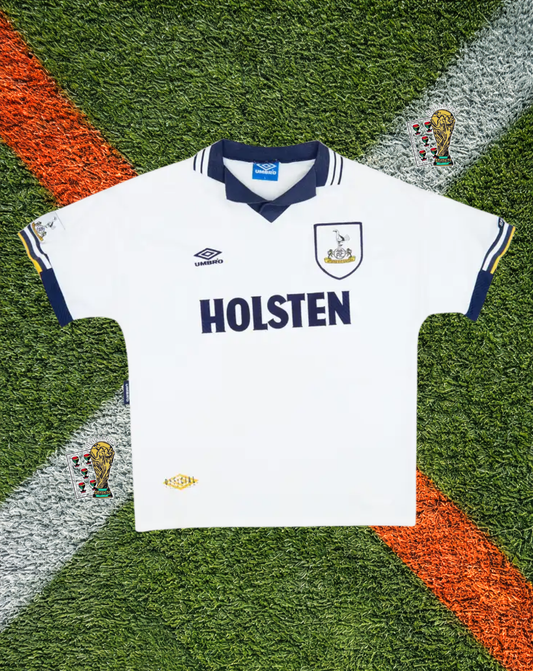 Tottenham Hotspur 1993-1995 Home Jersey – Klinsmann #18- Umbro Edition