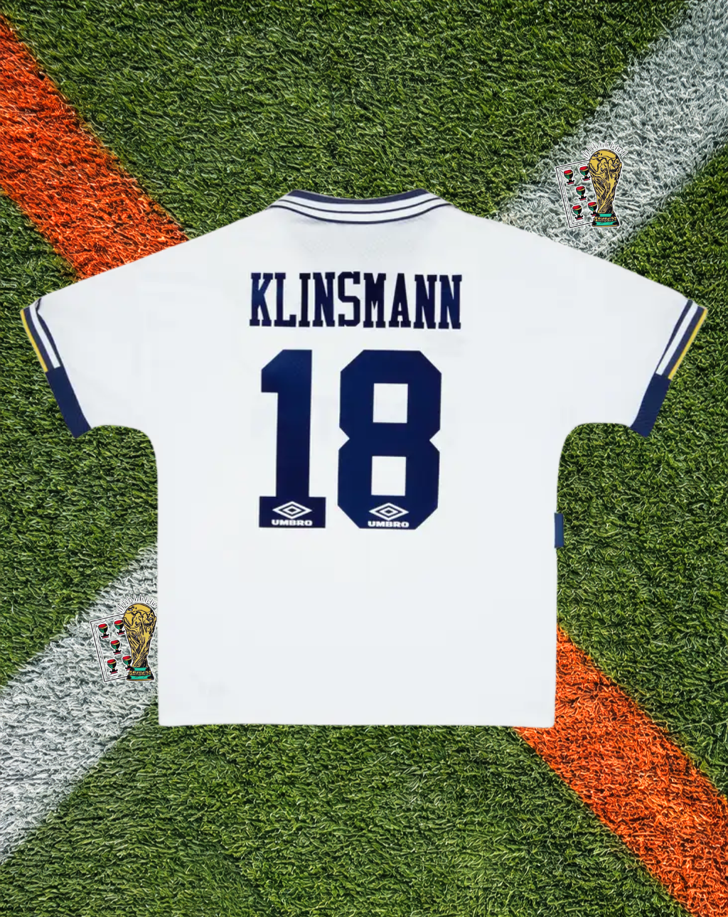 Tottenham Hotspur 1993-1995 Home Jersey – Klinsmann #18- Umbro Edition