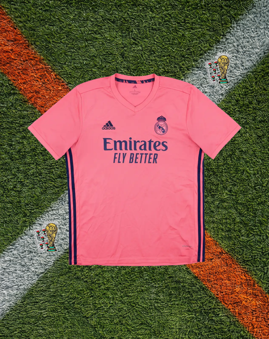 Real Madrid 2020–21 Away Benzema #9 – Pink Adidas Kit