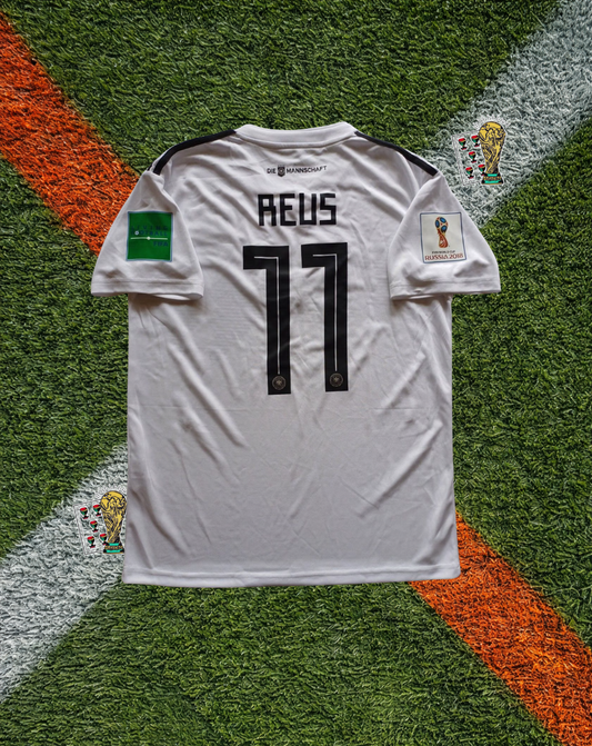 Germany 2018 World Cup Home Jersey – Reus #11 – Adidas Russia 2018 Edition