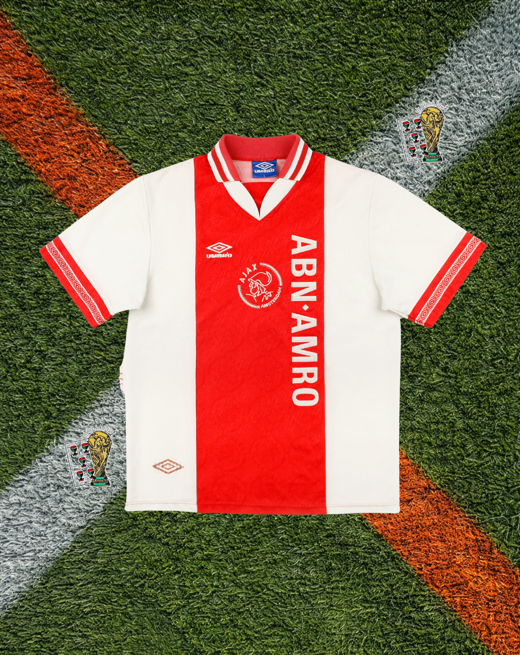 Ajax Amsterdam 1994-1995 Home Jersey – Umbro "Champions League Winners" Edition