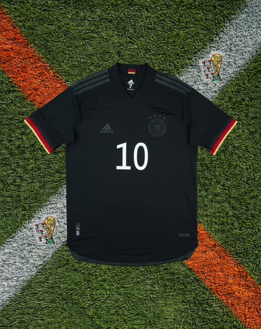 Germany 2020/21 Away Jersey – Black Edition – Adidas EURO Kit