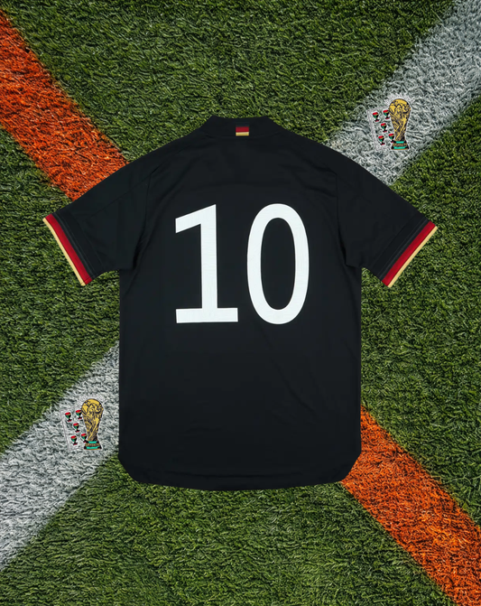 Germany 2020/21 Away Jersey – Black Edition – Adidas EURO Kit