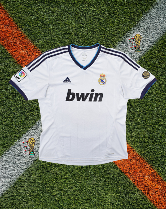 Real Madrid 2012–13 Home – Ronaldo #7 – Champions League Edition Bwin Adidas Jersey