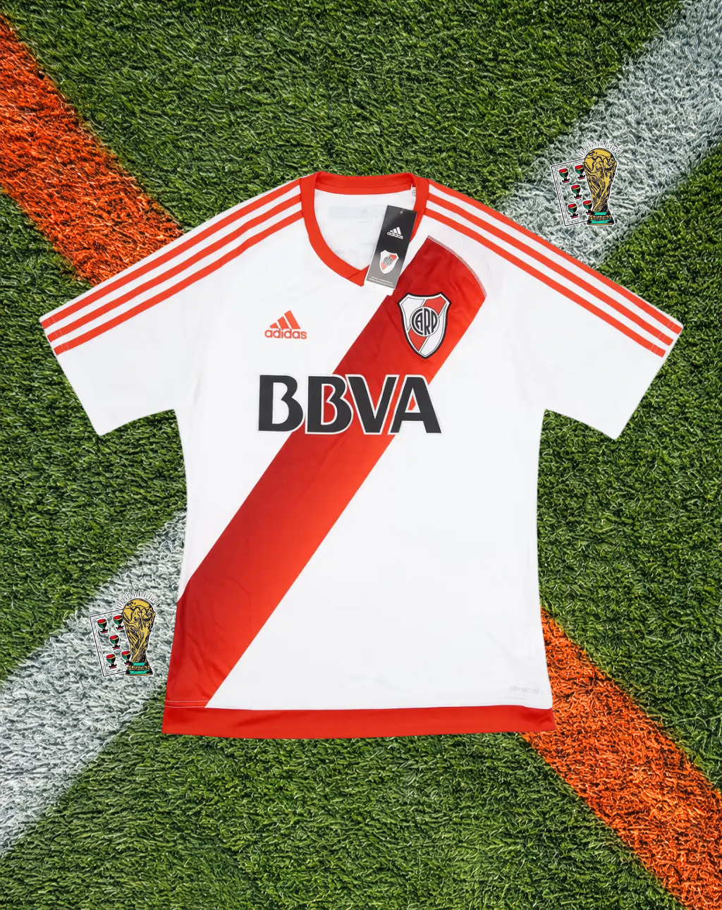 River Plate 2016-17 Home Jersey  – Adidas "BBVA" Edition