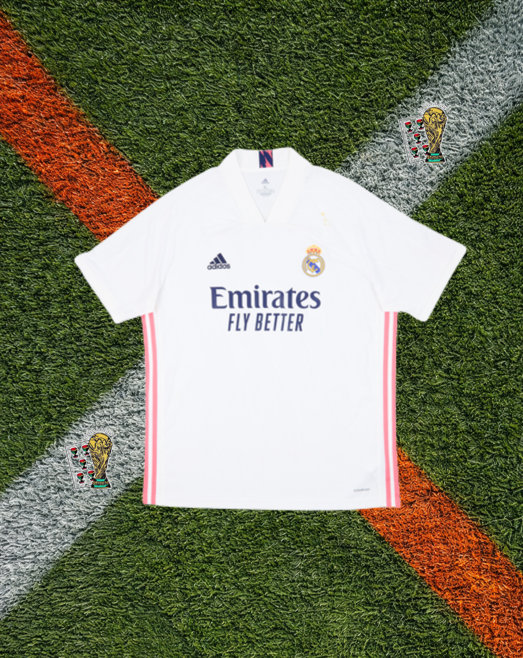 Real Madrid 2020/21 Home Jersey – Sergio Ramos #4 – Adidas Fly Better – White
