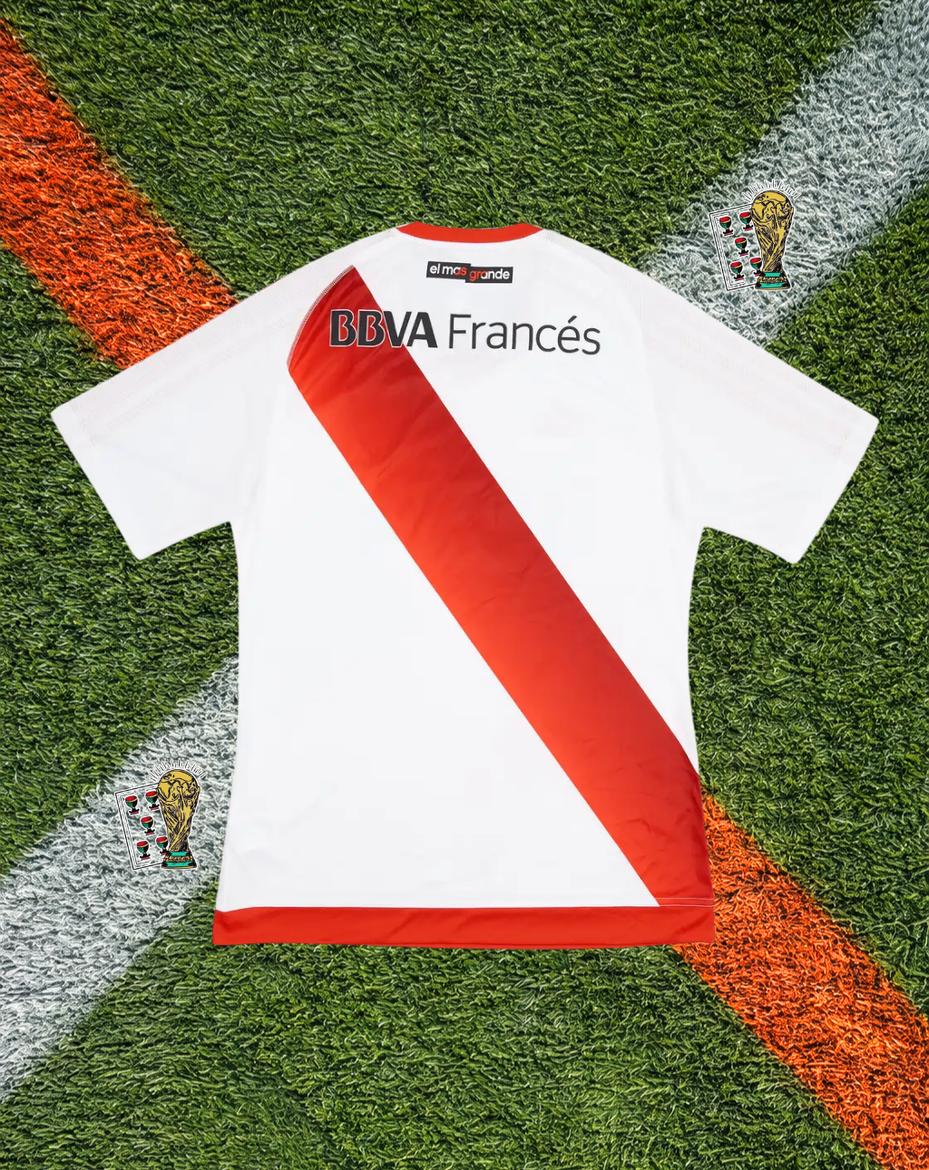 River Plate 2016-17 Home Jersey  – Adidas "BBVA" Edition