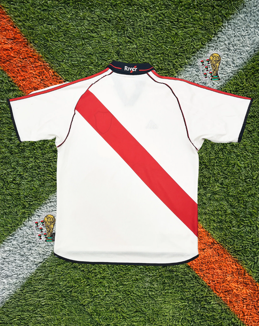 River Plate 2000-02 Home Jersey – Adidas "Quilmes" Millennial Edition