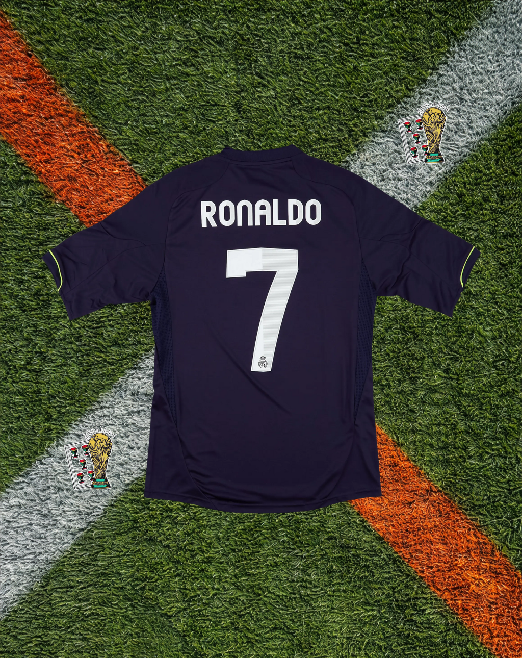 Real Madrid 2012–13 Away – Ronaldo #7 – Adidas Bwin Navy Kit