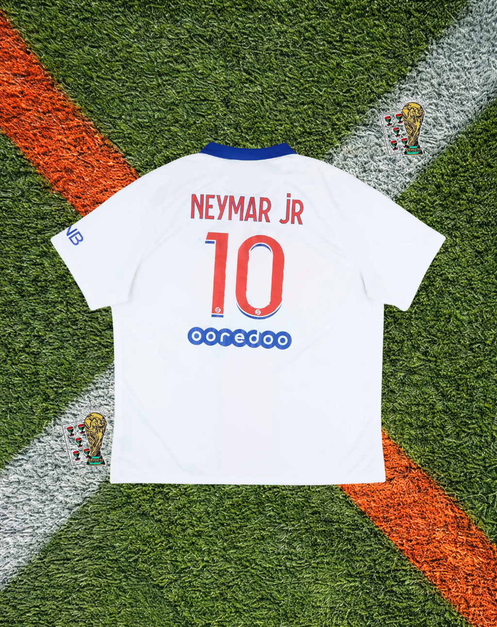 Paris Saint-Germain 2020–21 Away Neymar Jr #10  – White Nike ALL Edition