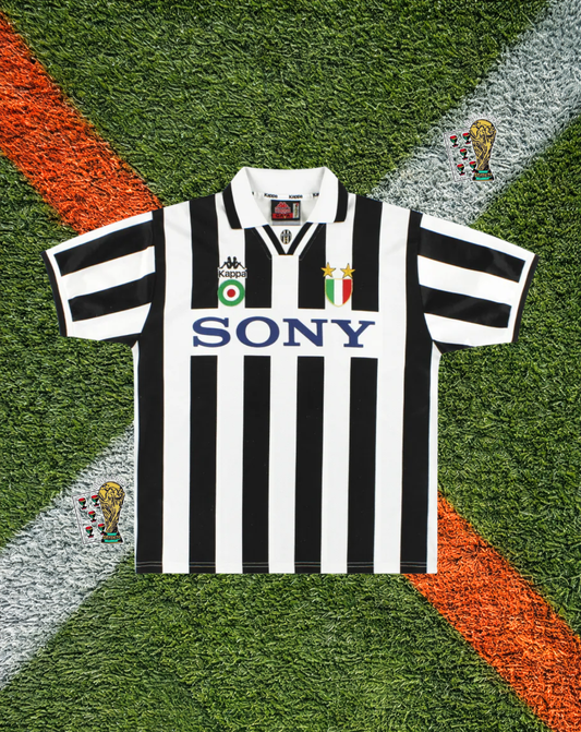 Juventus 1995–97 Home Jersey-Zidane #21 – SONY Era Classic