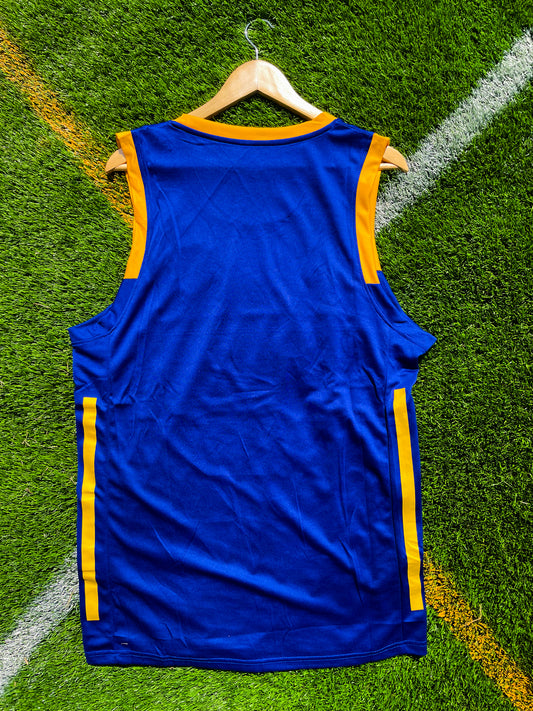 Boca Juniors 2023/2024 Training Vest – Lightweight Sleeveless Performance Gear in Blue & Yellow - Five Of Cups Official