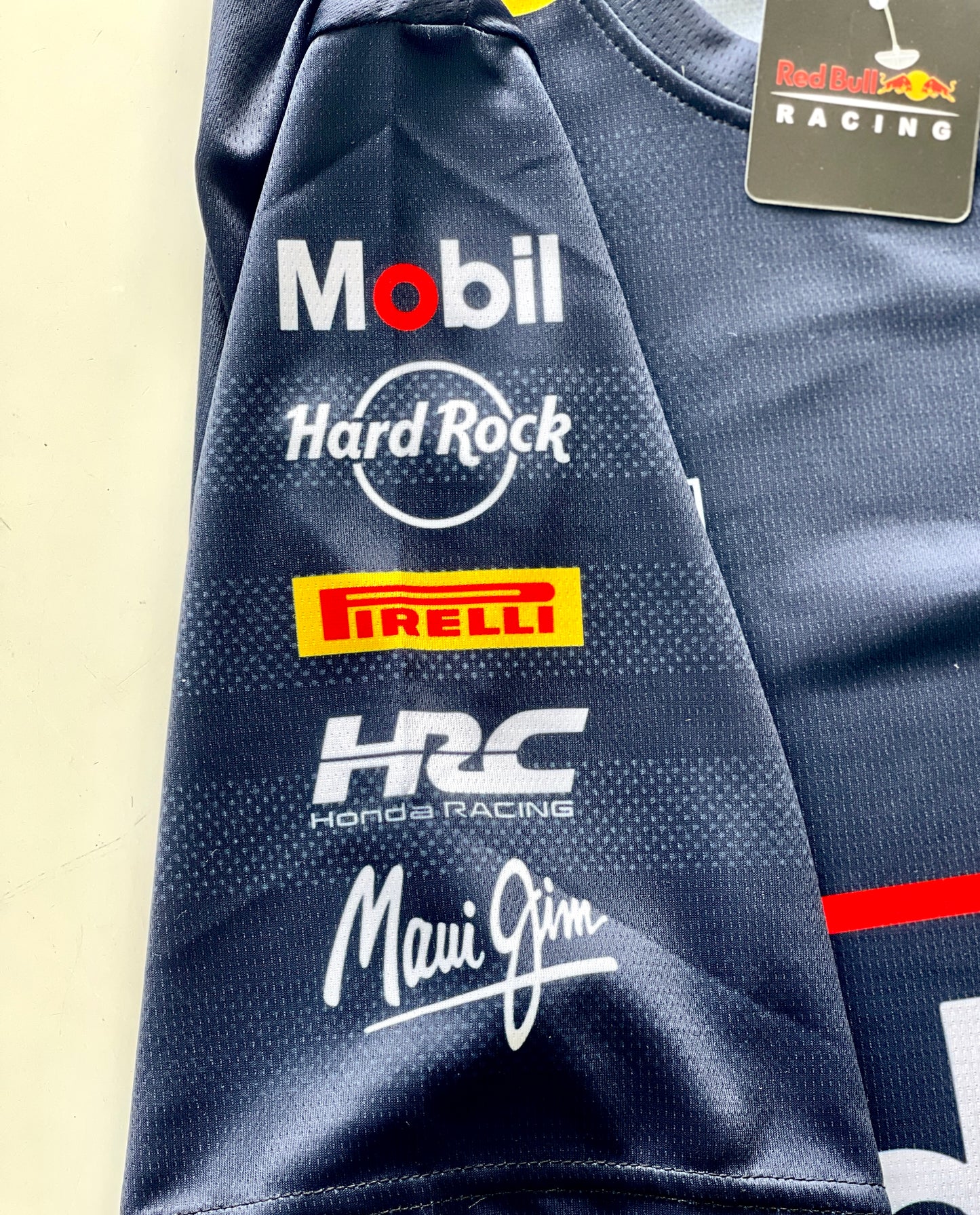 Red Bull Formula 1 Blue Team Jersey – Classic Navy Racing Design