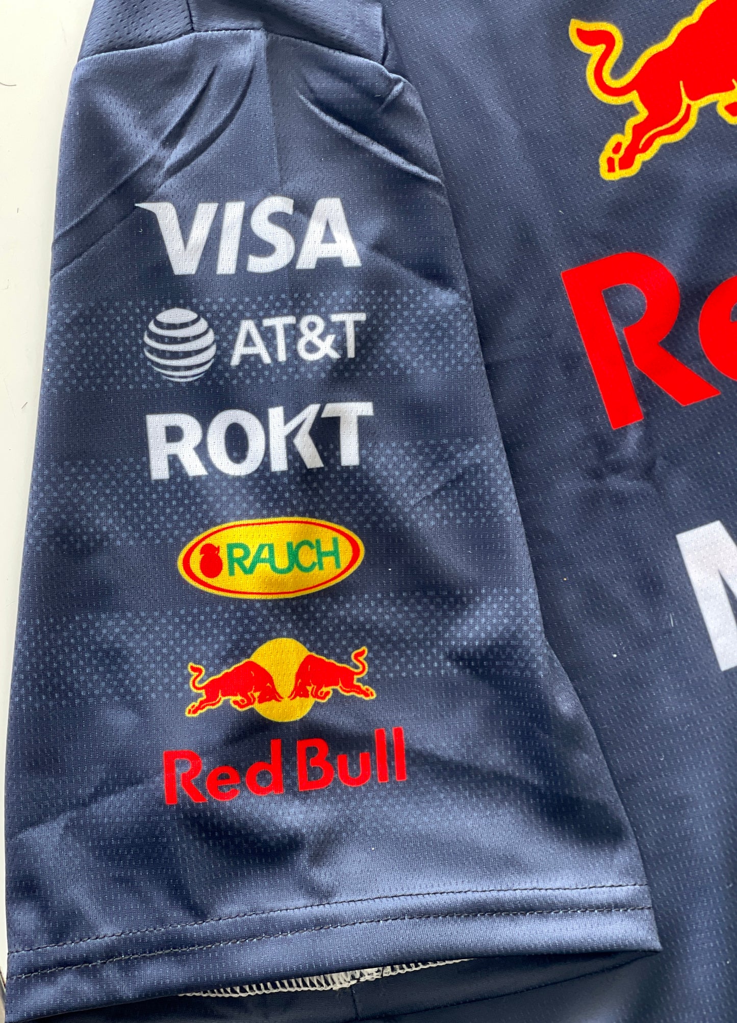 Red Bull Formula 1 Blue Team Jersey – Classic Navy Racing Design