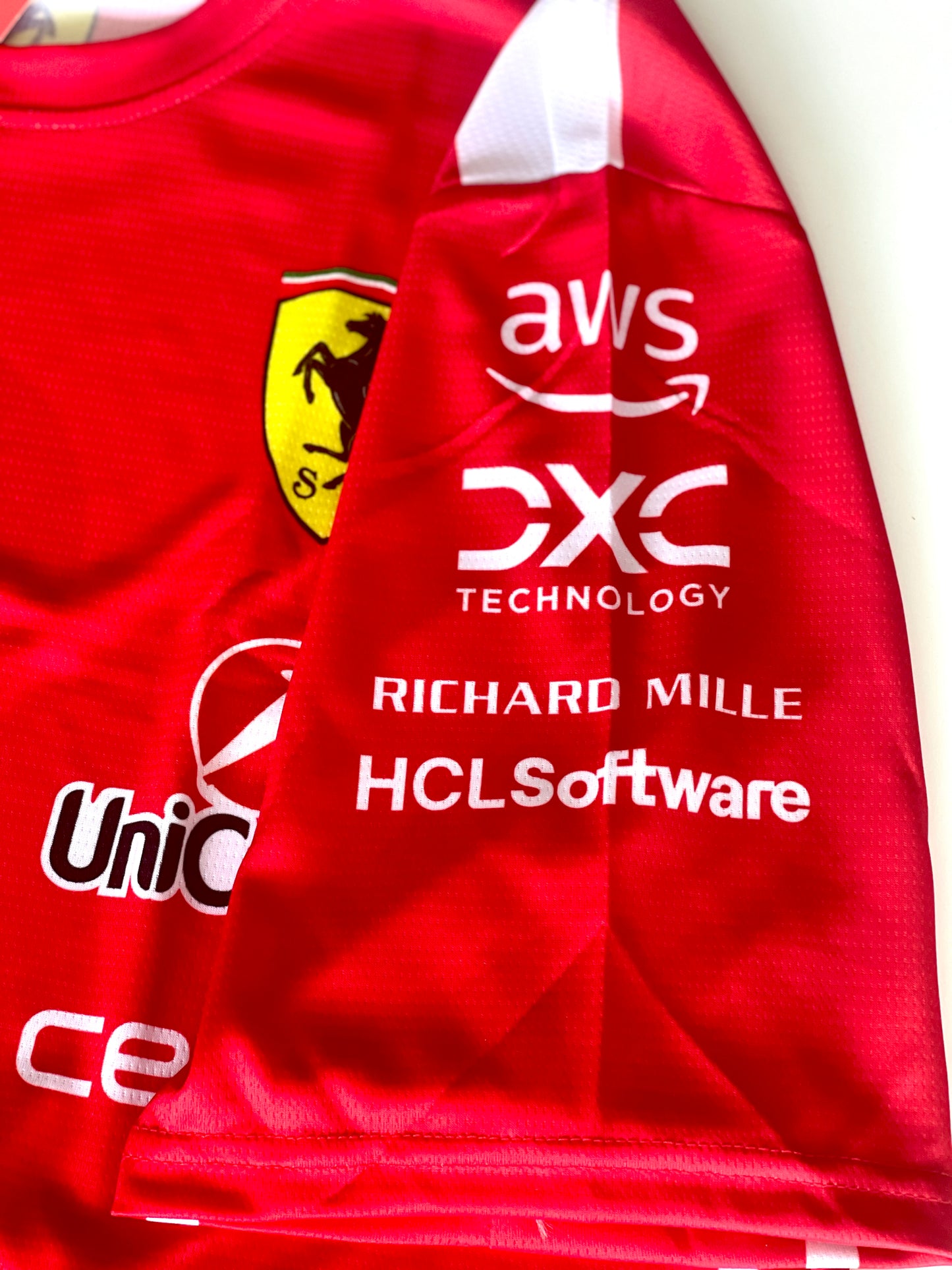 Ferrari Formula 1 Classic Red Team Shirt – Scuderia Ferrari Puma F1 Fanwear