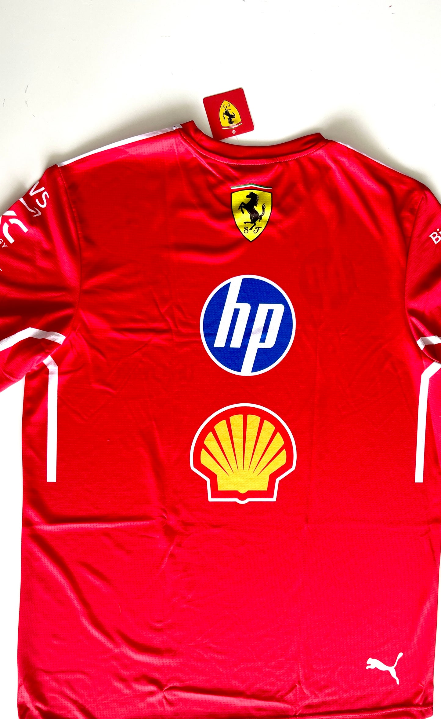 Ferrari Formula 1 Classic Red Team Shirt – Scuderia Ferrari Puma F1 Fanwear