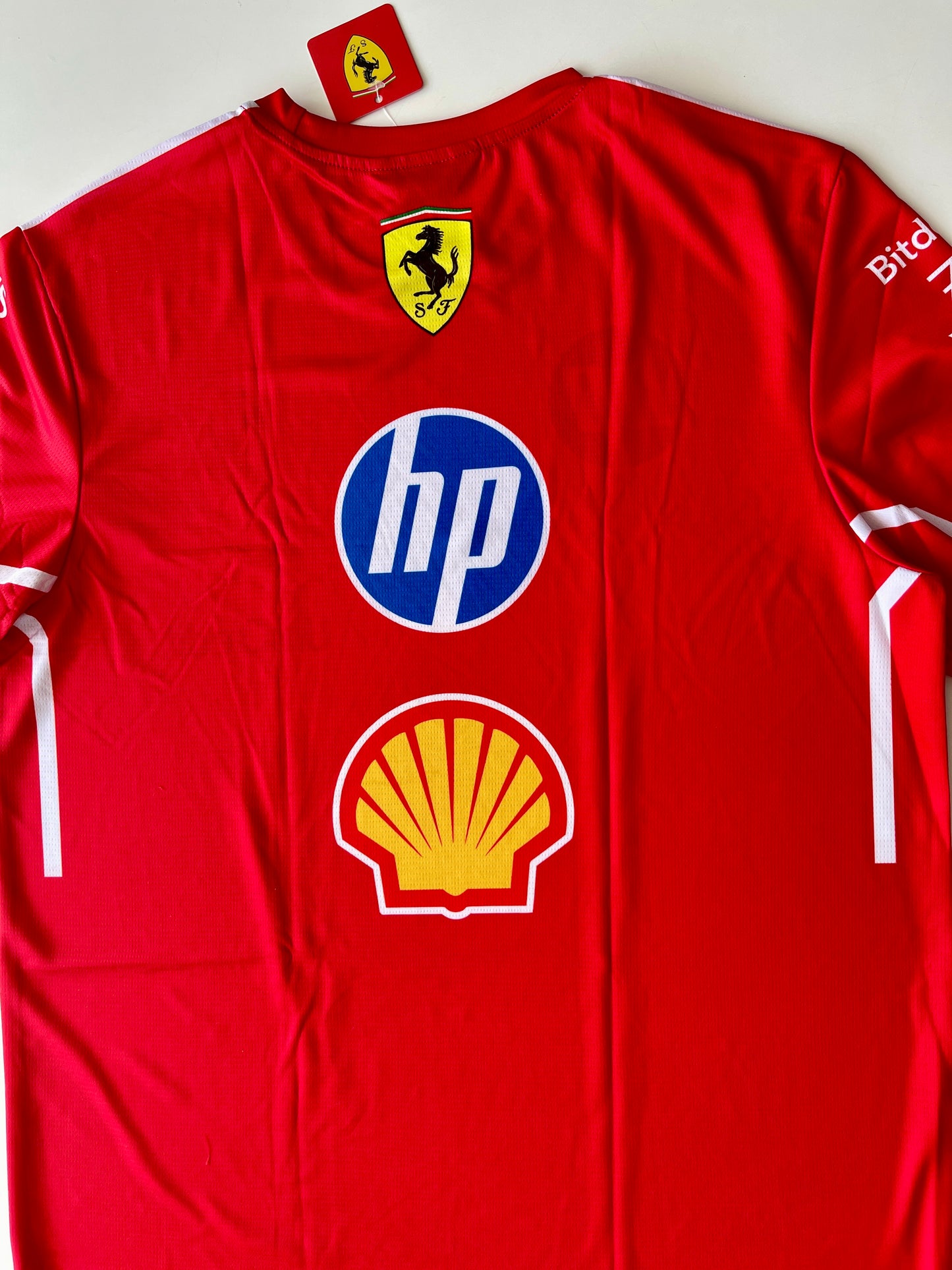 Ferrari Formula 1 Classic Red Team Shirt – Scuderia Ferrari Puma F1 Fanwear
