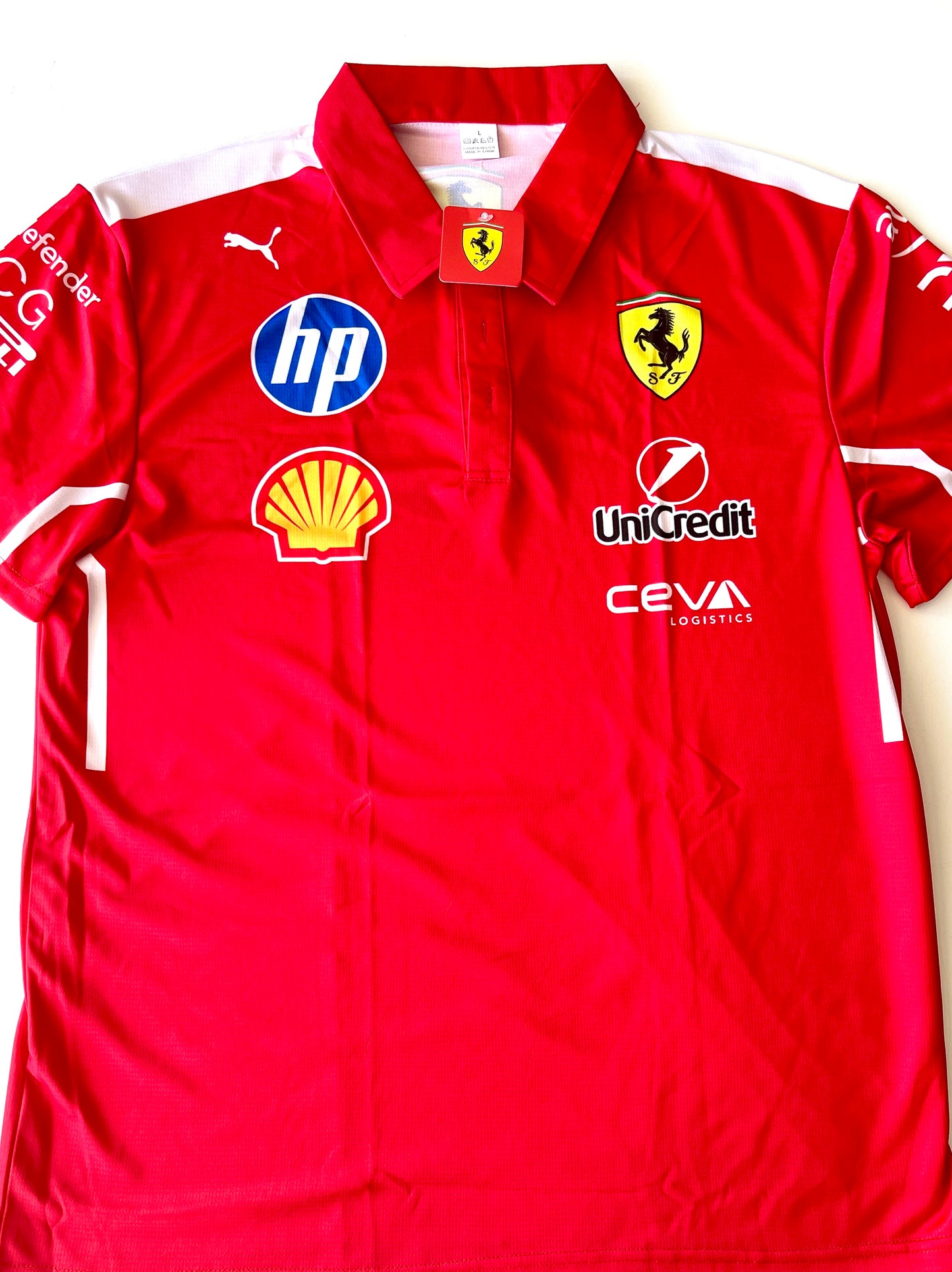 Ferrari Scuderia Red Team Polo Shirt – Puma Formula 1 Official Fanwear