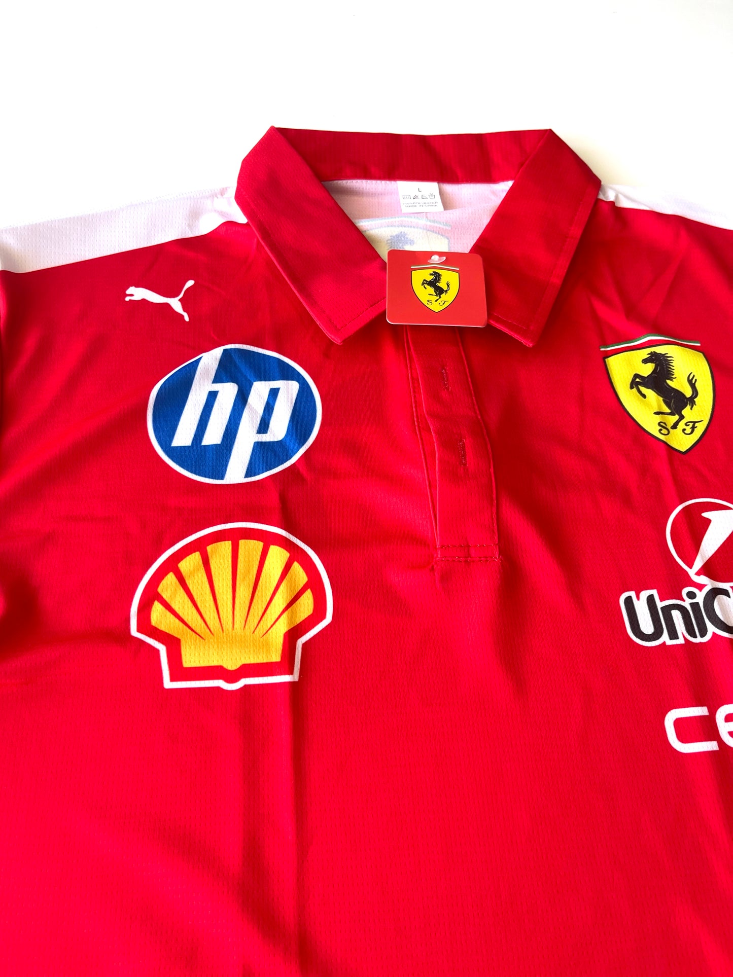 Ferrari Scuderia Red Team Polo Shirt – Puma Formula 1 Official Fanwear