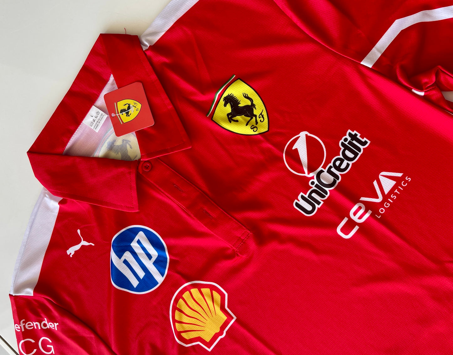 Ferrari Scuderia Red Team Polo Shirt – Puma Formula 1 Official Fanwear