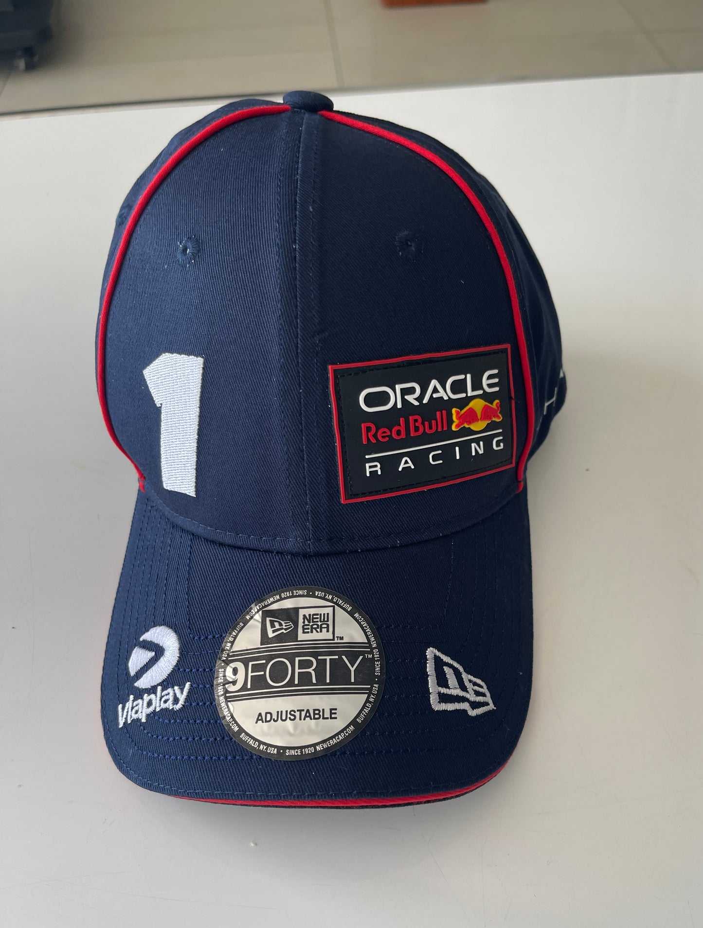 Red Bull Oracle Racing Classic Navy Hat – Max Verstappen #1 Formula 1 Cap
