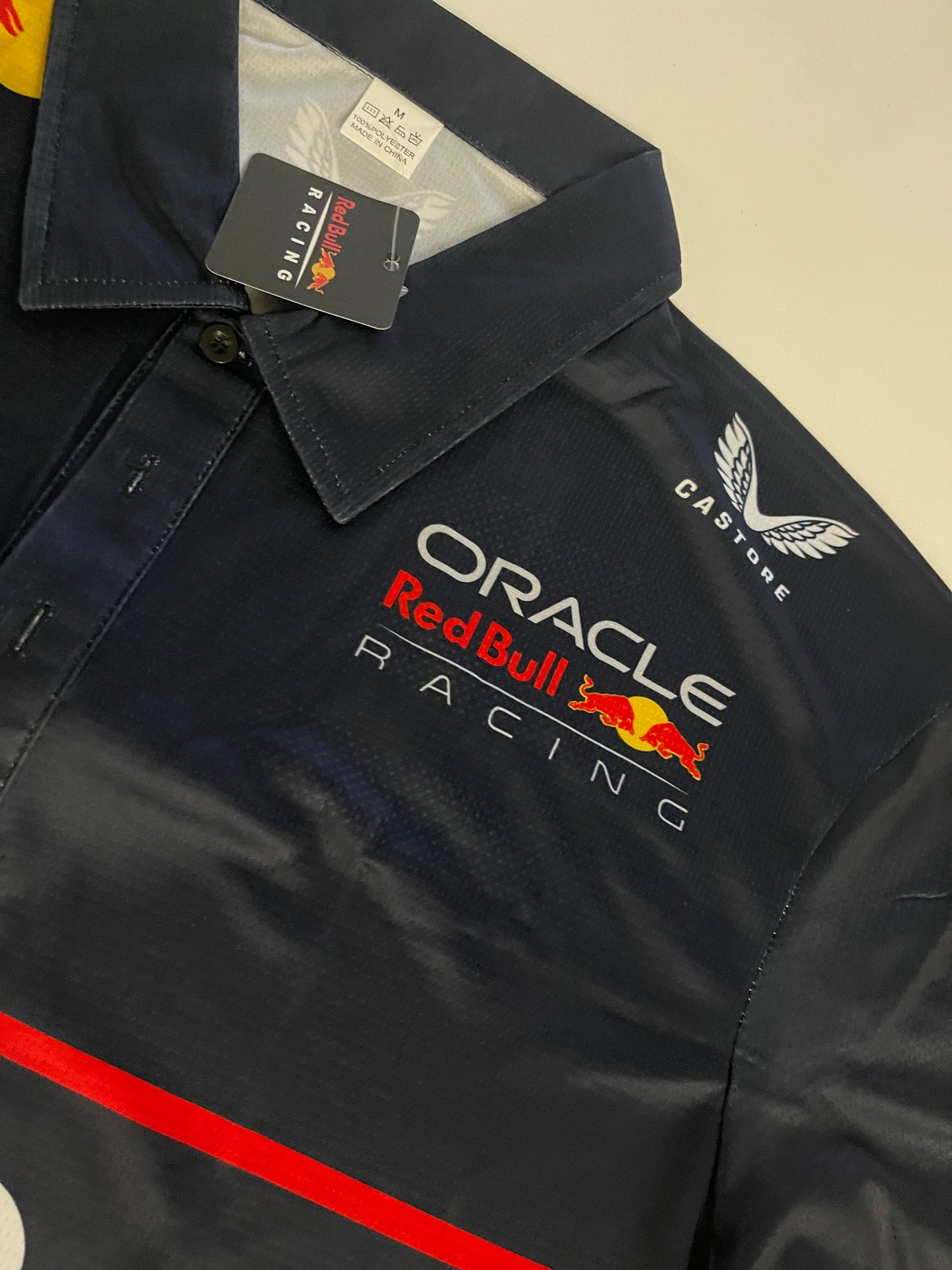 Red Bull Formula 1 Navy Polo – Max Verstappen 1- Classic Team Racing Design