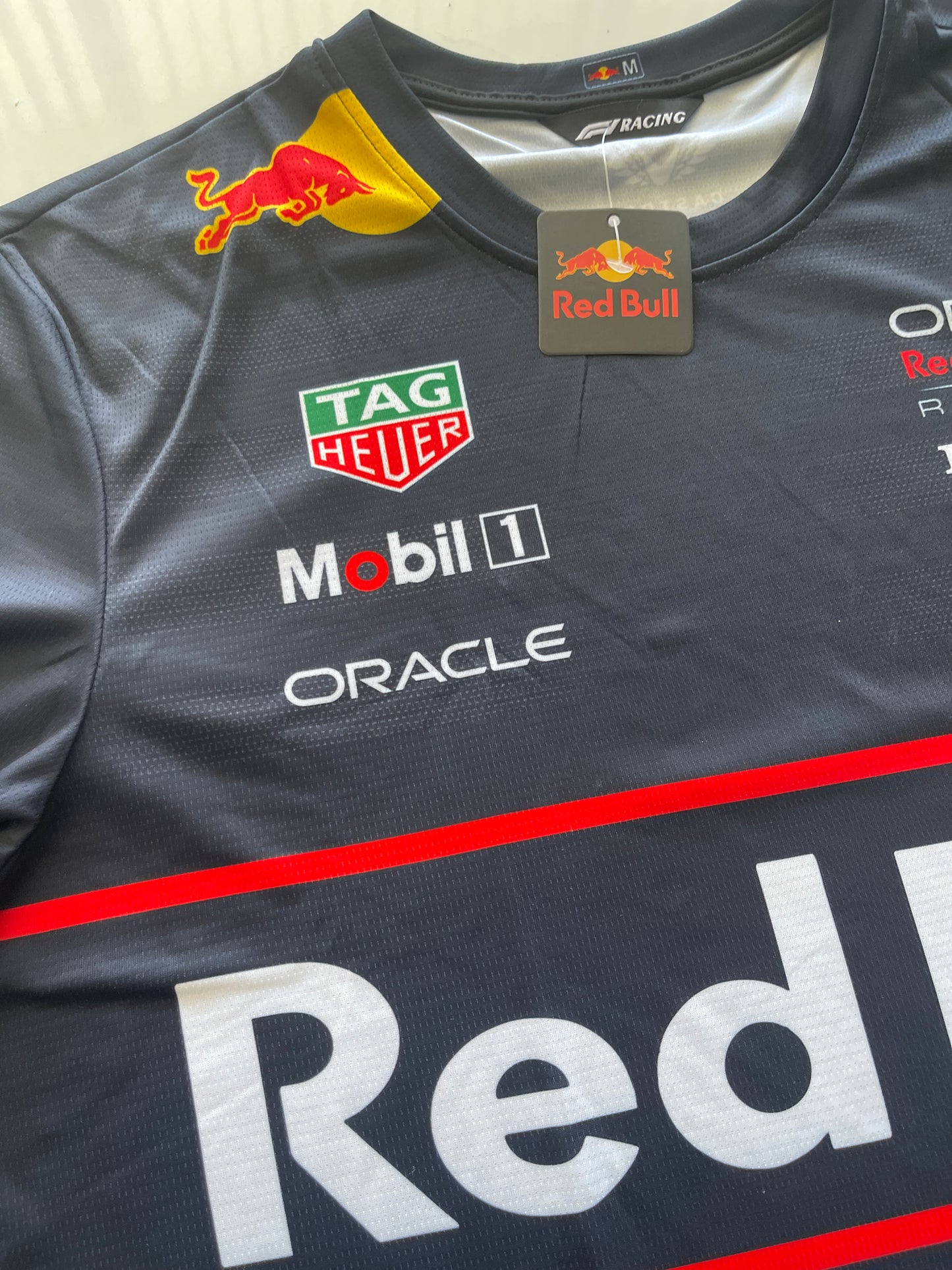 Red Bull Formula 1 Blue Team Jersey – Classic Navy Racing Design