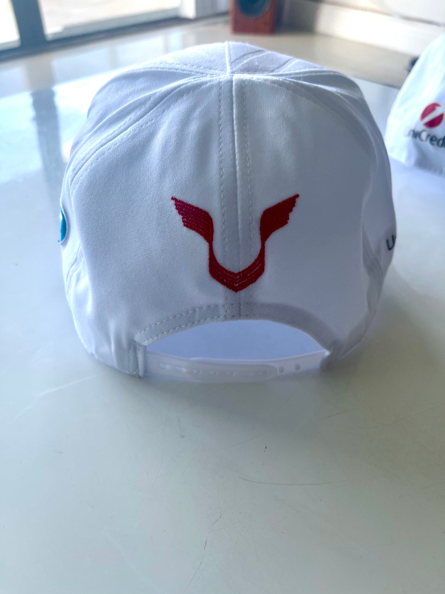 Ferrari 2025 Lewis Hamilton Red/ White Hat #44 – Prancing Horse Racing Cap