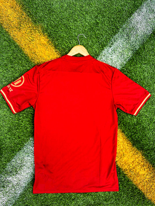 Bayern Munich 125th Anniversary Vintage Style Bundesliga Jersey – Classic Red & White Celebration - Five Of Cups Official