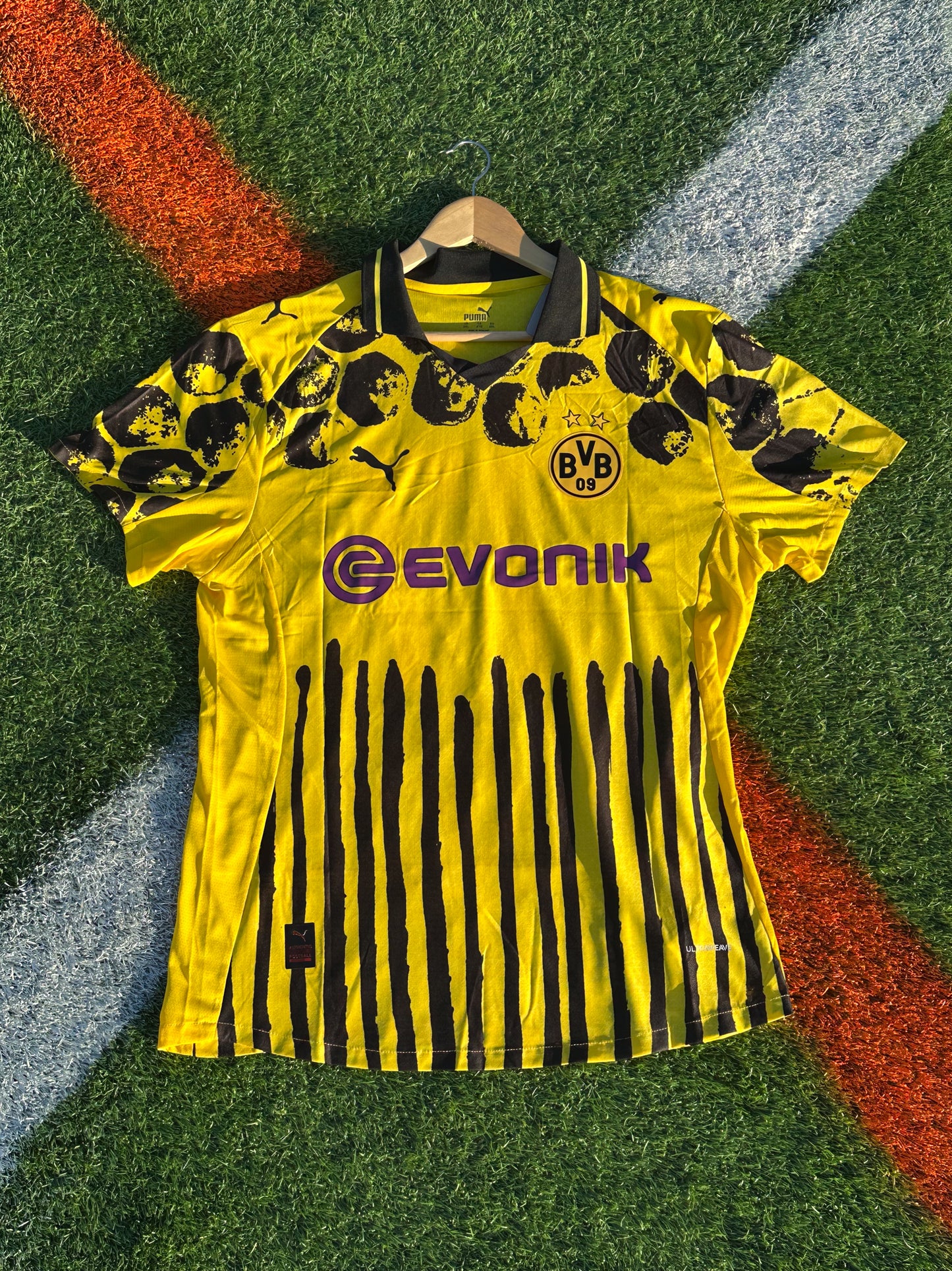 Dortmund 2025–2026 Home Jersey – Jobe #77 – Bold Yellow & Black Signal Iduna Park Classic