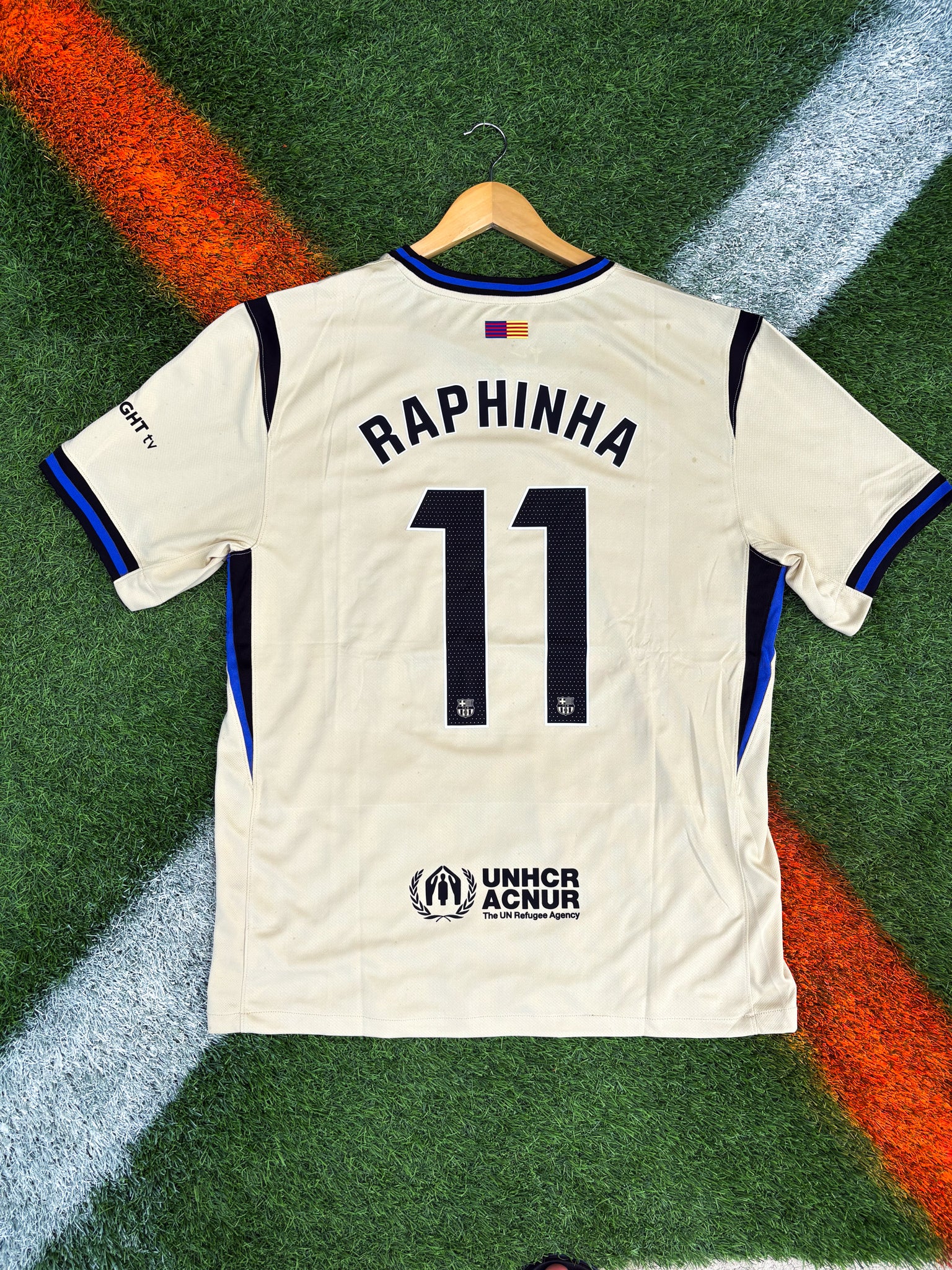 FC Barcelona 2025–2026 Away Jersey – Raphinha #11– Kobe Bryant