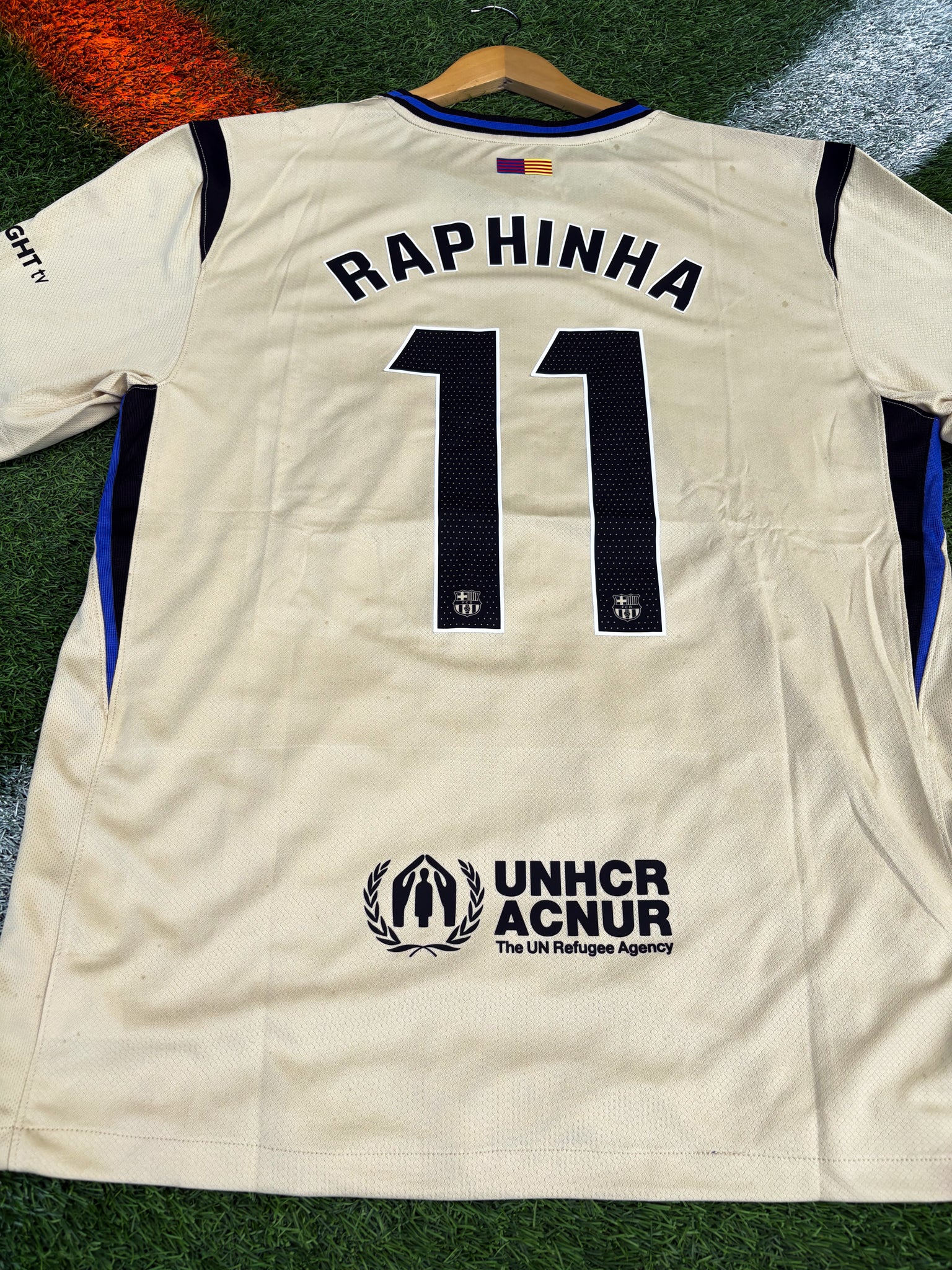 FC Barcelona 2025–2026 Away Jersey – Raphinha #11– Kobe Bryant