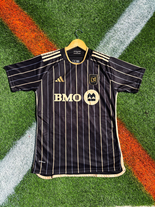 LAFC 2025/26 Home Jersey – Black & Gold Legacy Kit