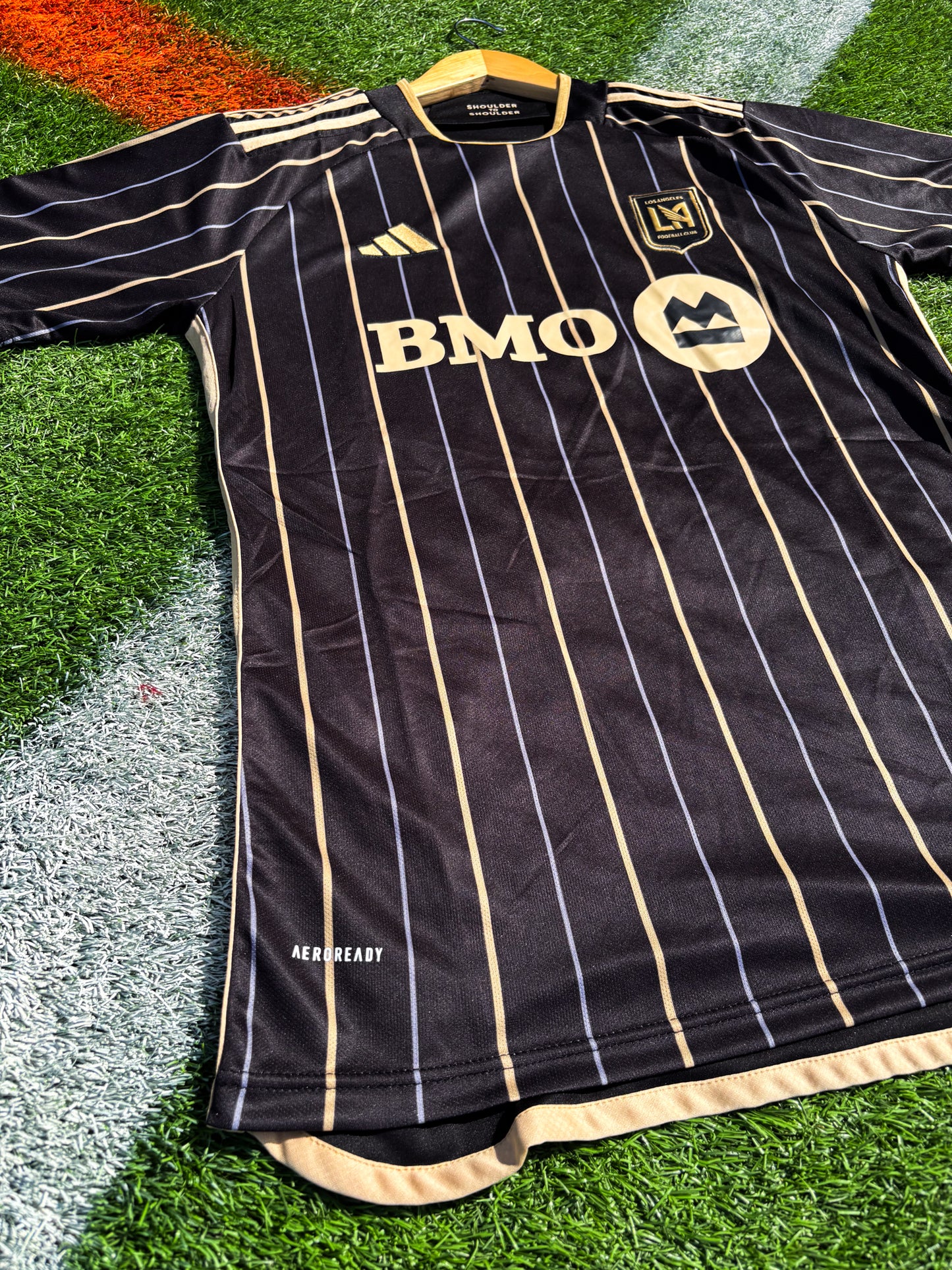 LAFC 2025/26 Home Jersey – Black & Gold Legacy Kit