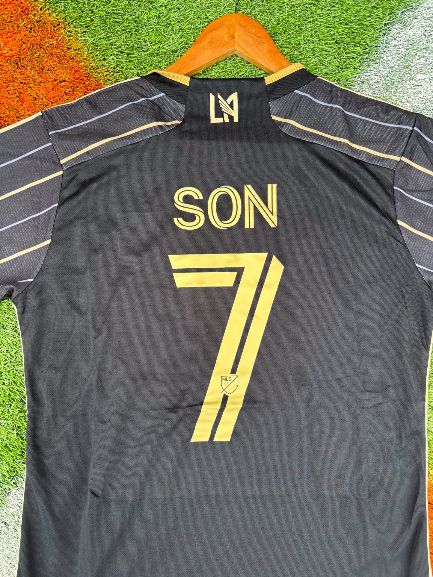 LAFC 2025/26 Home Jersey – Black & Gold Legacy Kit