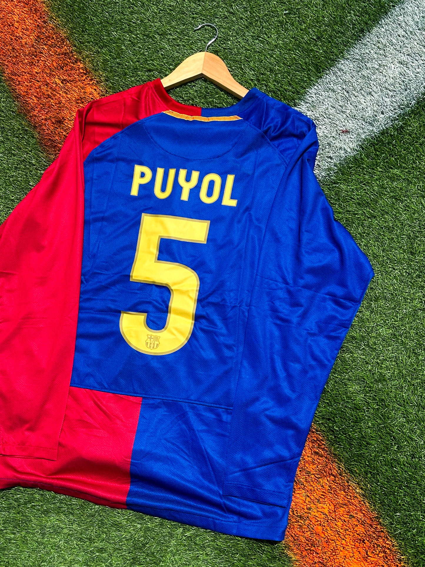 FC Barcelona 2008-2009 Home Jersey – Messi #10 Long Sleeve Vintage Guardiola Era Football Shirt