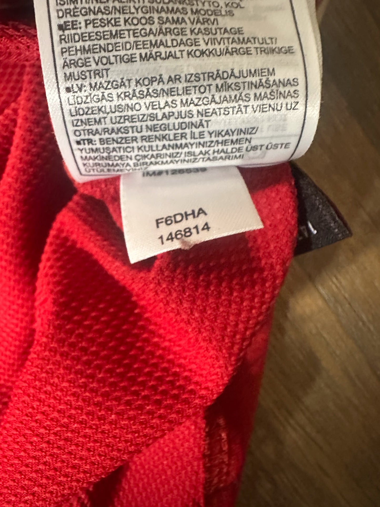 Manchester United 2006/07 Home Jersey – Cristiano Ronaldo #7 – XL – Red Nike Shirt – (MPN: 146814)