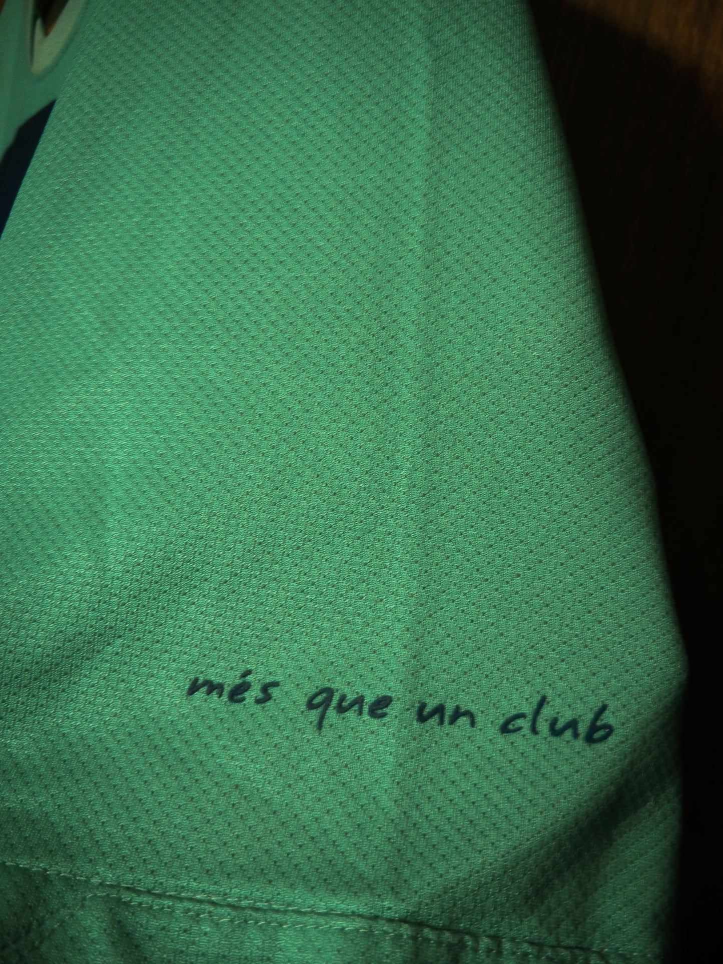 Barcelona 2010/11 Away Jersey – Lionel Messi #10 – Medium – Green Nike Shirt – (MPN: 382358-310)