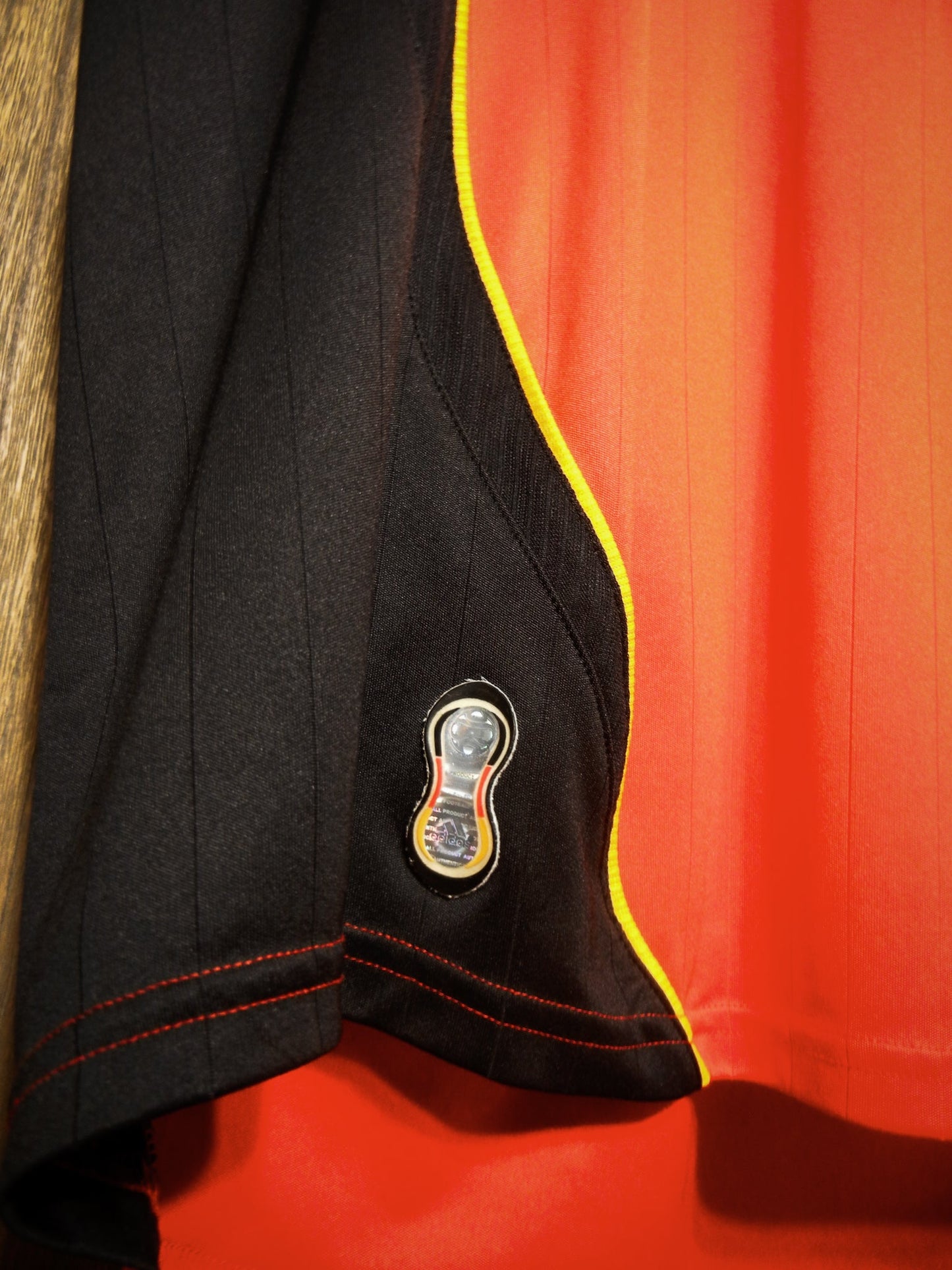 Germany 2006 Away Jersey – Michael Ballack #13 – Large – Black & Red Adidas Shirt (MPN: 066897)