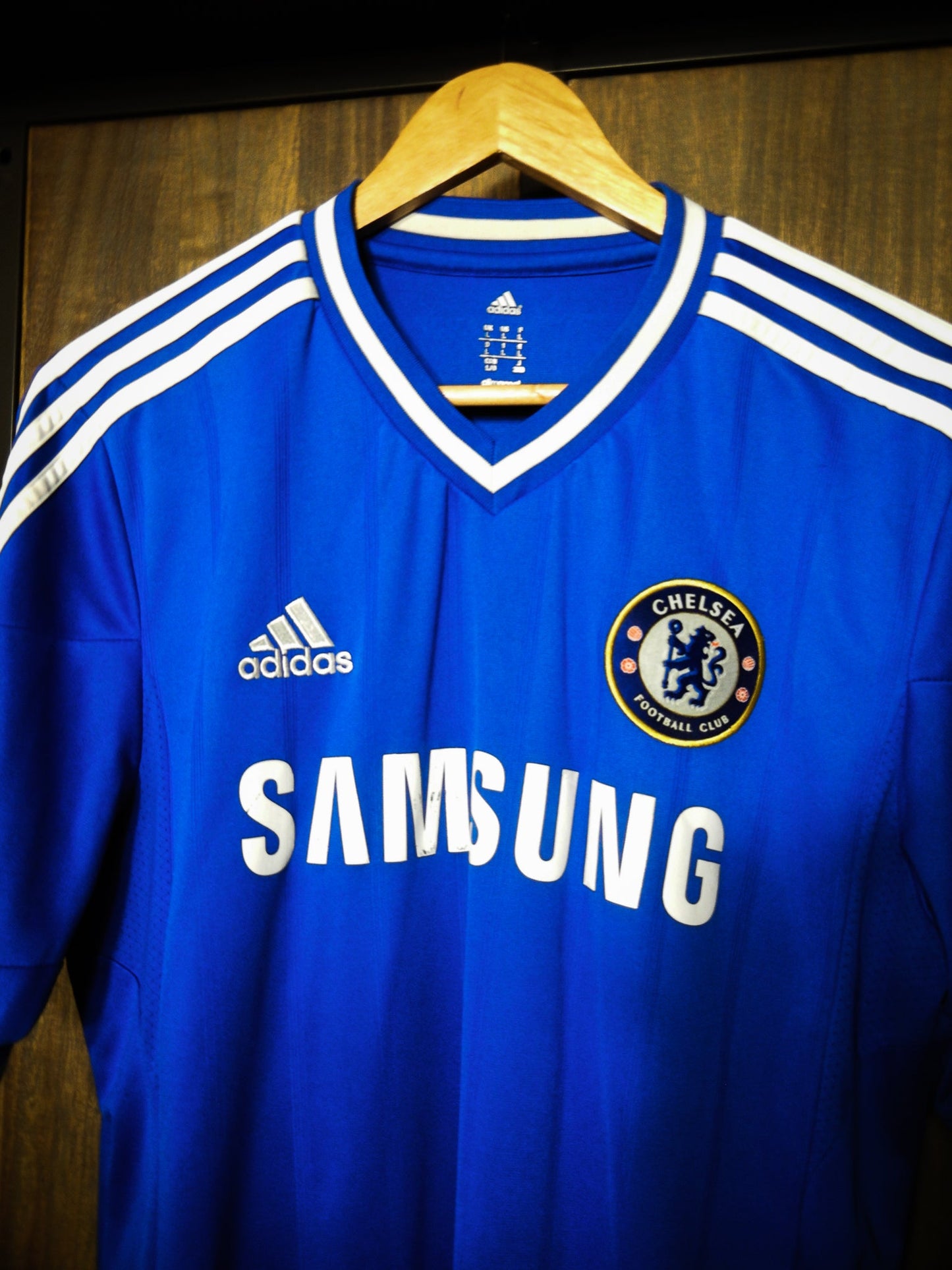 Chelsea 2013/14 Home Jersey – Torres #9 – Large – Blue Adidas Shirt (MPN: Z27633)