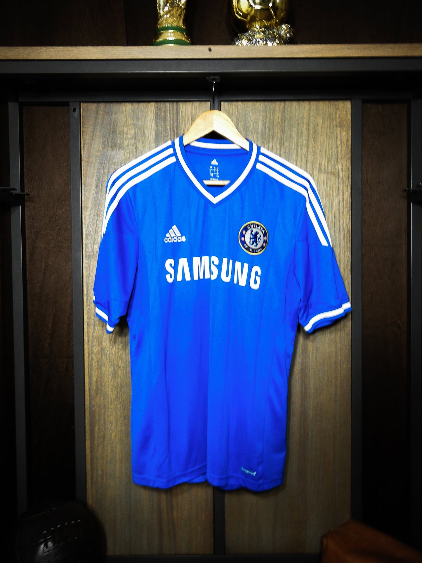 Chelsea 2013/14 Home Jersey – Torres #9 – Large – Blue Adidas Shirt (MPN: Z27633)