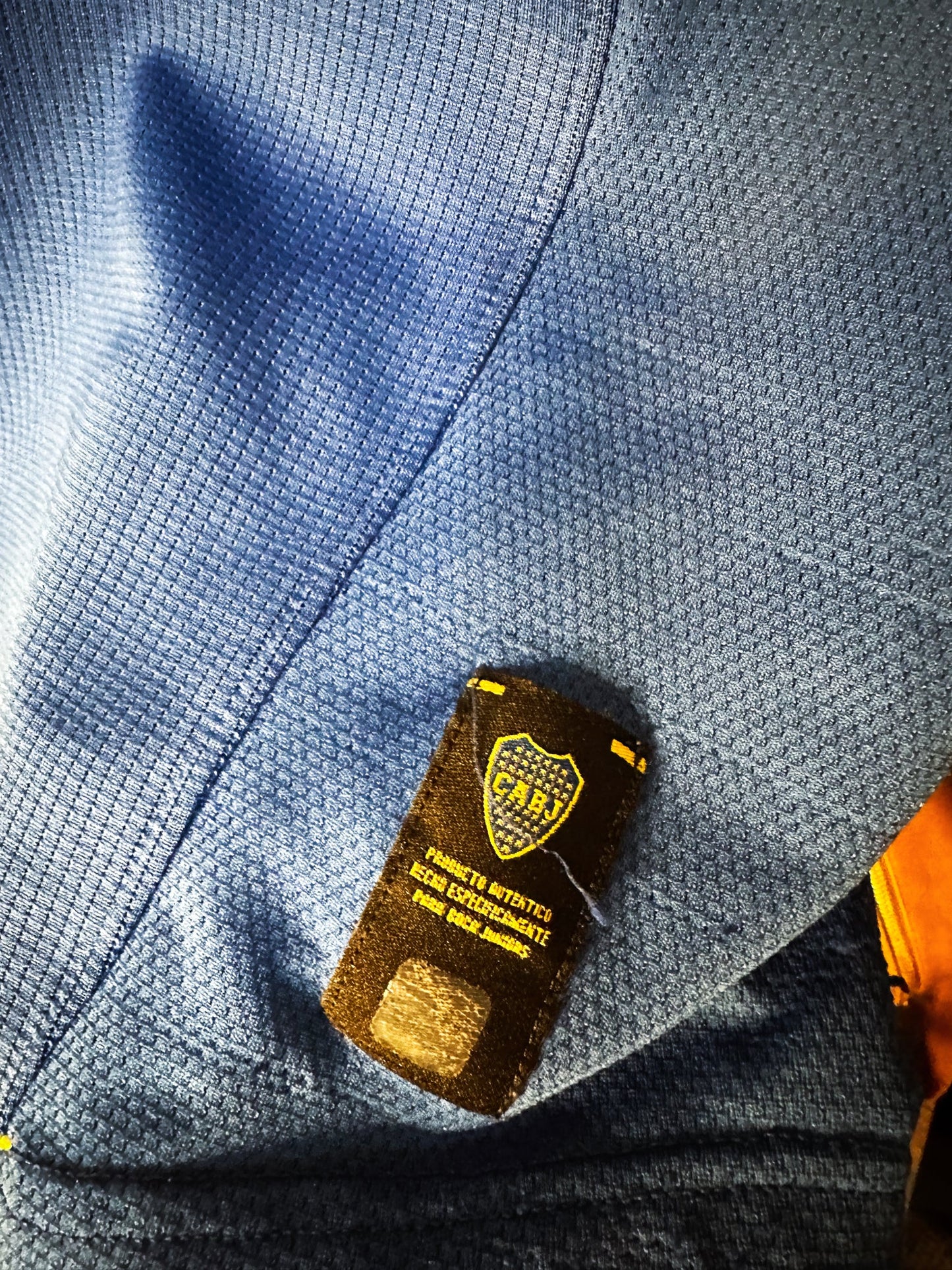 Boca Juniors 2004/05 Home Jersey – Size L – Nike Blue & Gold Shirt (MPN: F40508RIG)