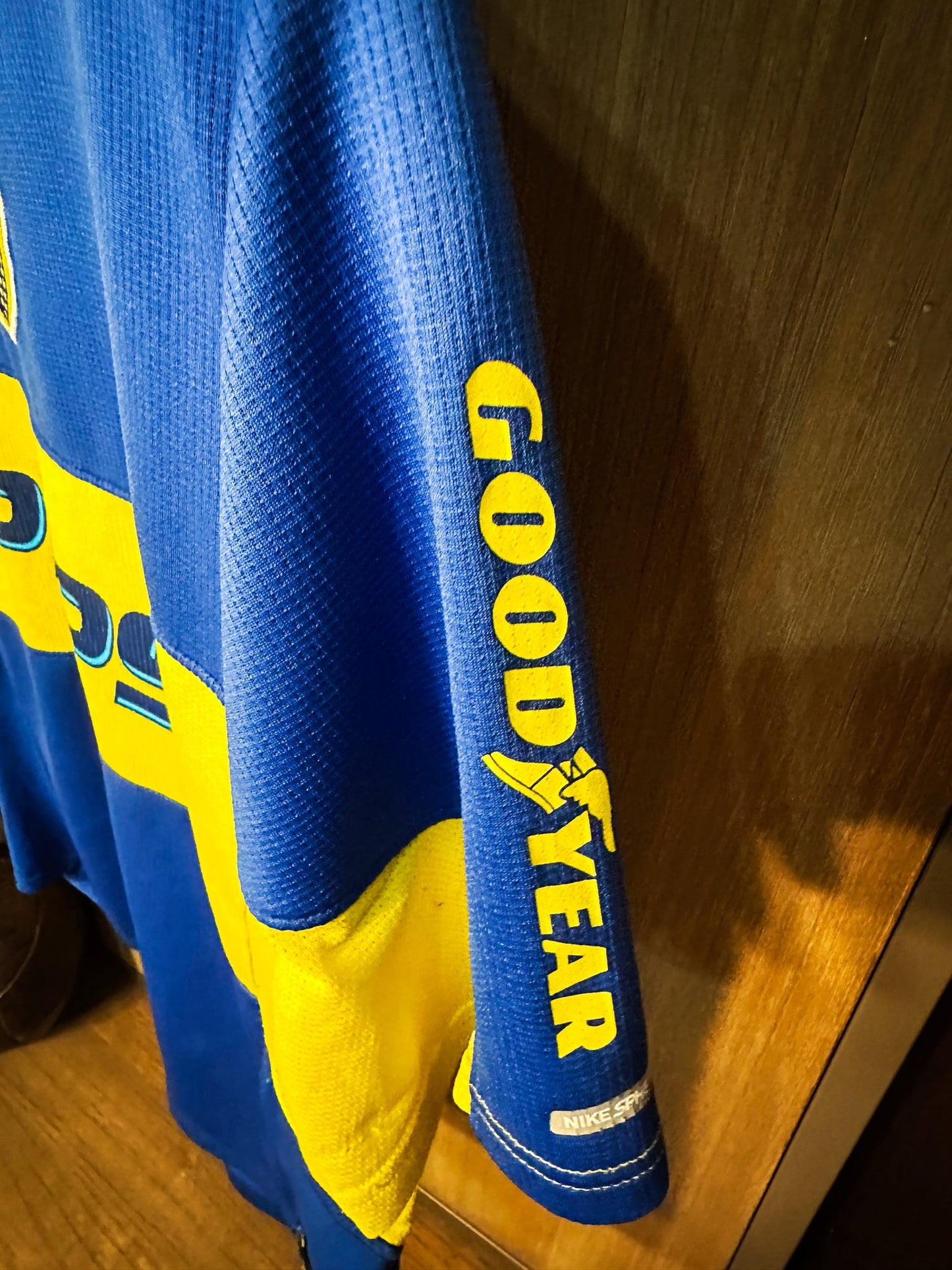 Boca Juniors 2004/05 Home Jersey – Size L – Nike Blue & Gold Shirt (MPN: F40508RIG)