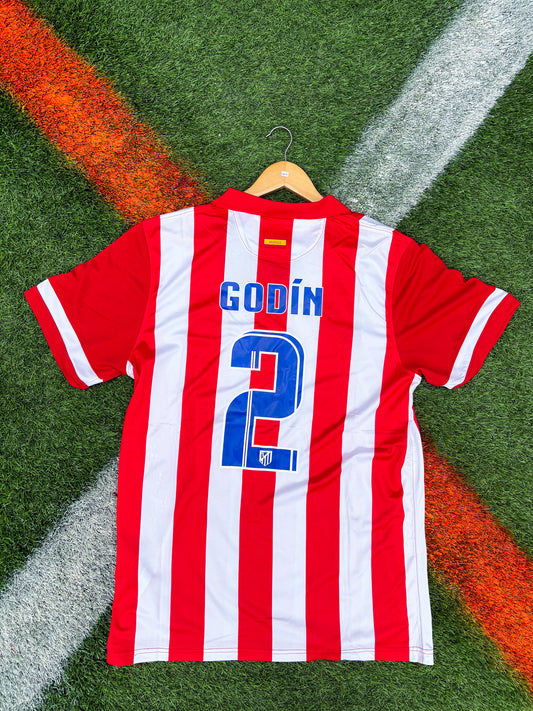 Atlético Madrid 2014–2015 Home Jersey – Godín #2 – La Liga Classic Edition