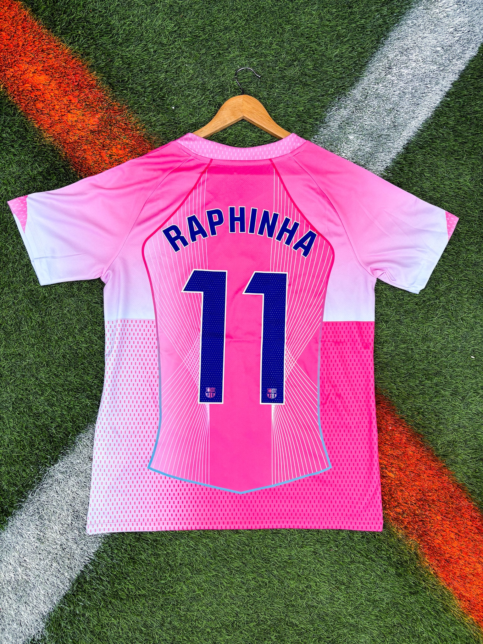 FC Barcelona 2025–2026 Special Pink Jersey – Raphinha #11