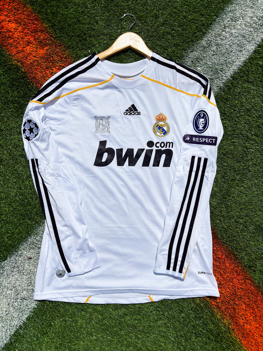 Real Madrid 2009–2010 Home Jersey – Cristiano Ronaldo #9 – Debut Season Edition