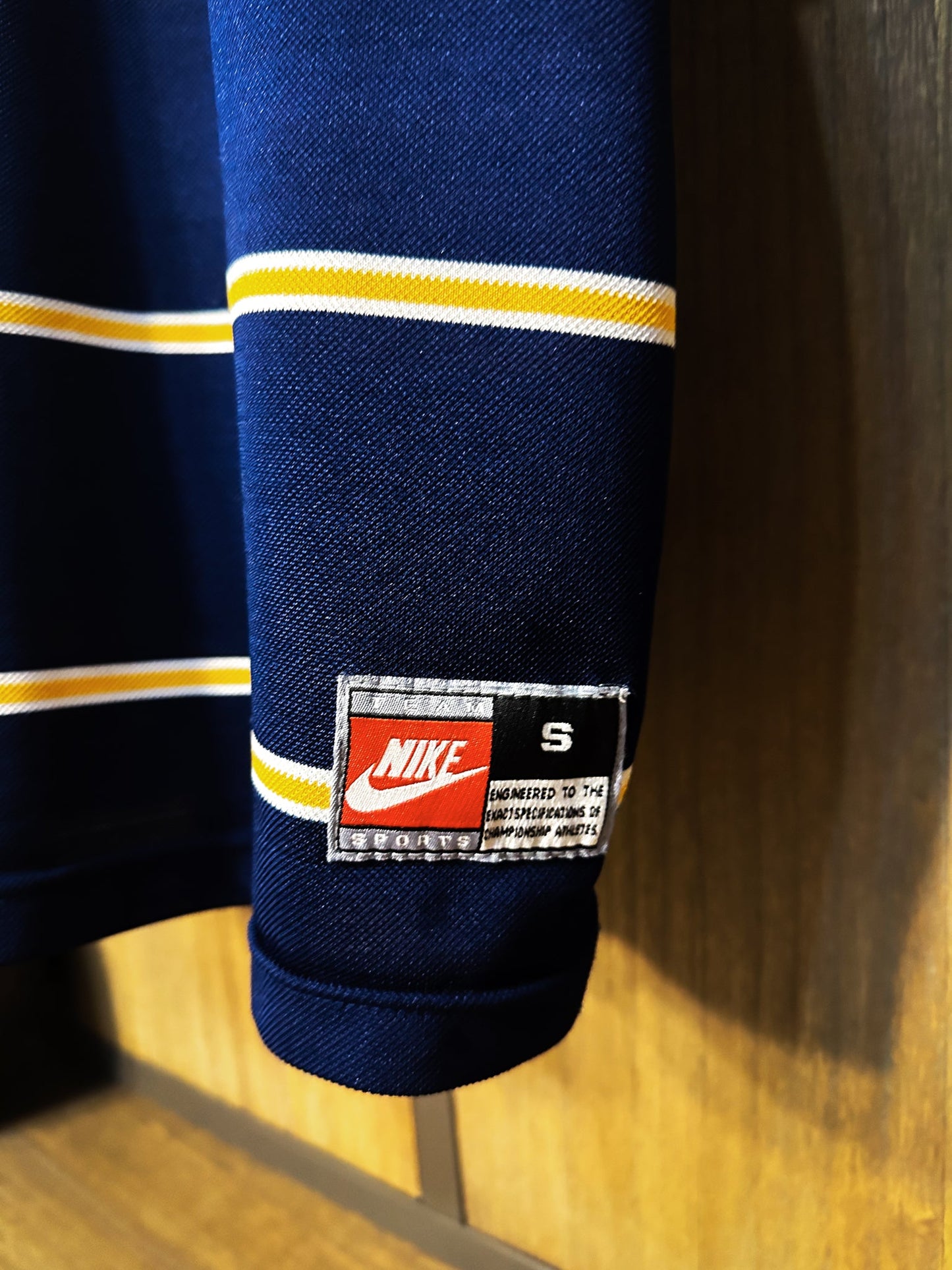 Boca Juniors 1998/99 Copa Mercosur Special Edition Jersey – Size S – Blue & Yellow Quilmes Shirt – (MPN: Cuit. N 30 67815546 9)
