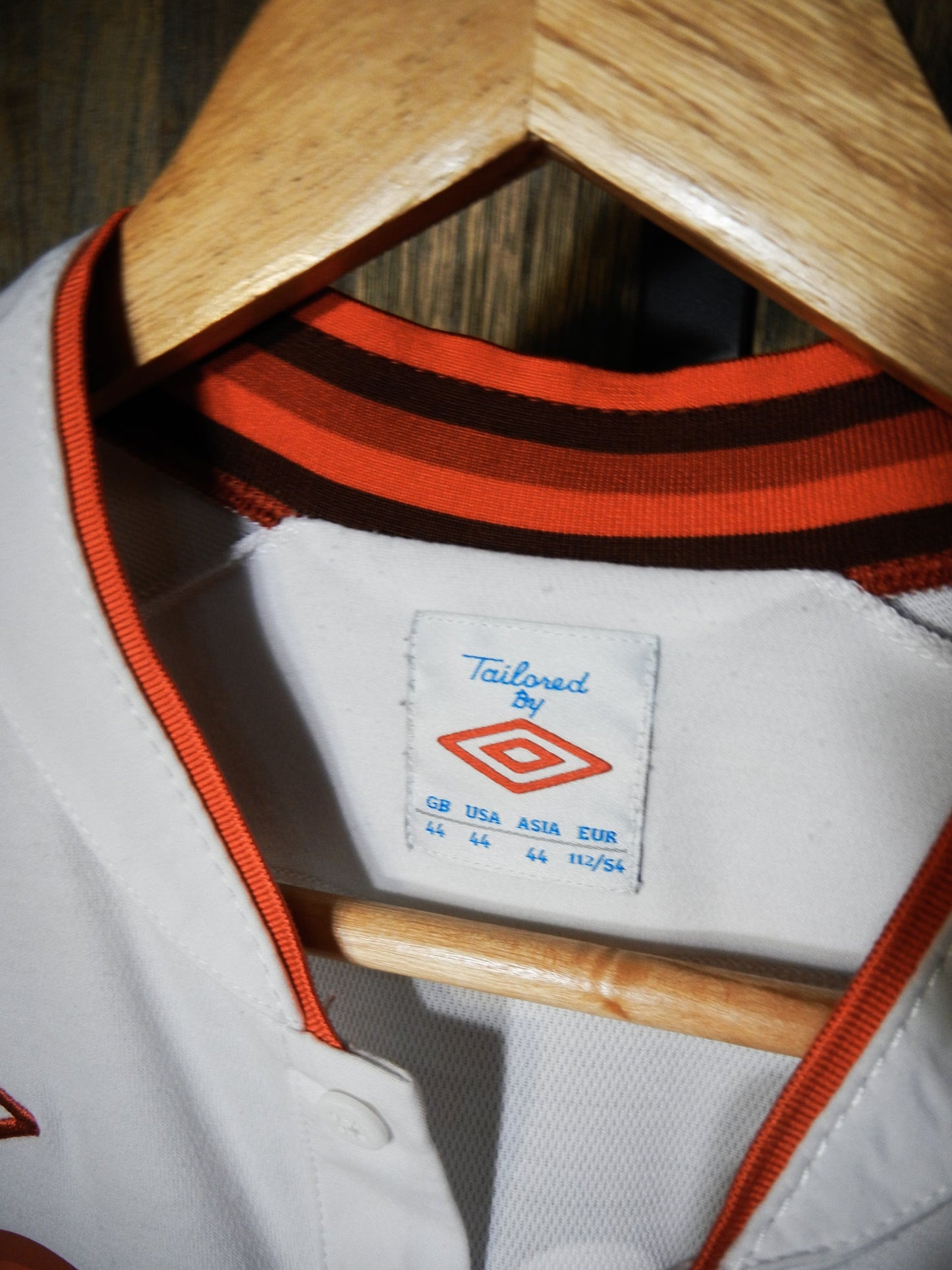 England 2012/13 Home Jersey – Rooney #10 – Size L – White Umbro Shirt (MPN: 10212893)